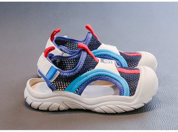Breathable Mesh Sandals For Kids Summer Comfortable Soft Sole Shoes_voghion.com