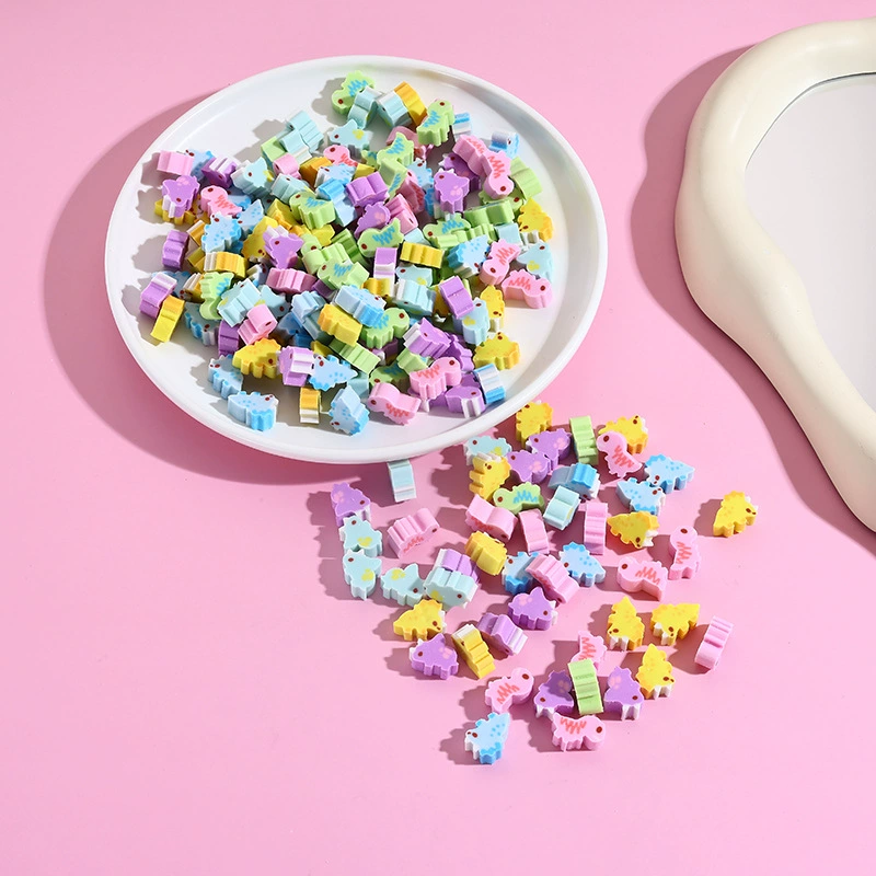 Мультяшный мини-ластик милый маленький динозавр Marca дофаминовый цвет детское распознавание подарочные призы трансграничная резина