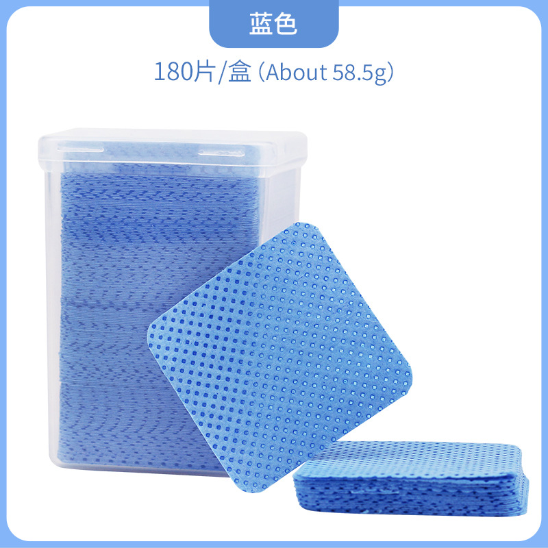 Botella de pegamento para pestañas tela de limpieza de manicuras mágica limpieza de algodón sin cabello limpieza de botella de pegamento limpia de uñas