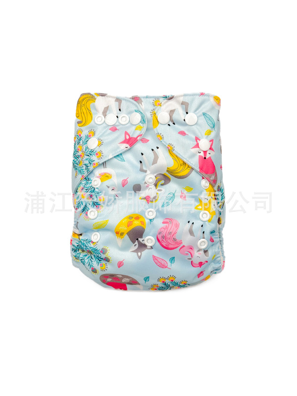 メーカークロスボーダー赤ちゃんおむつ洗える尿不湿通気性プリントトレーニングパンツcloth diaper|undefined