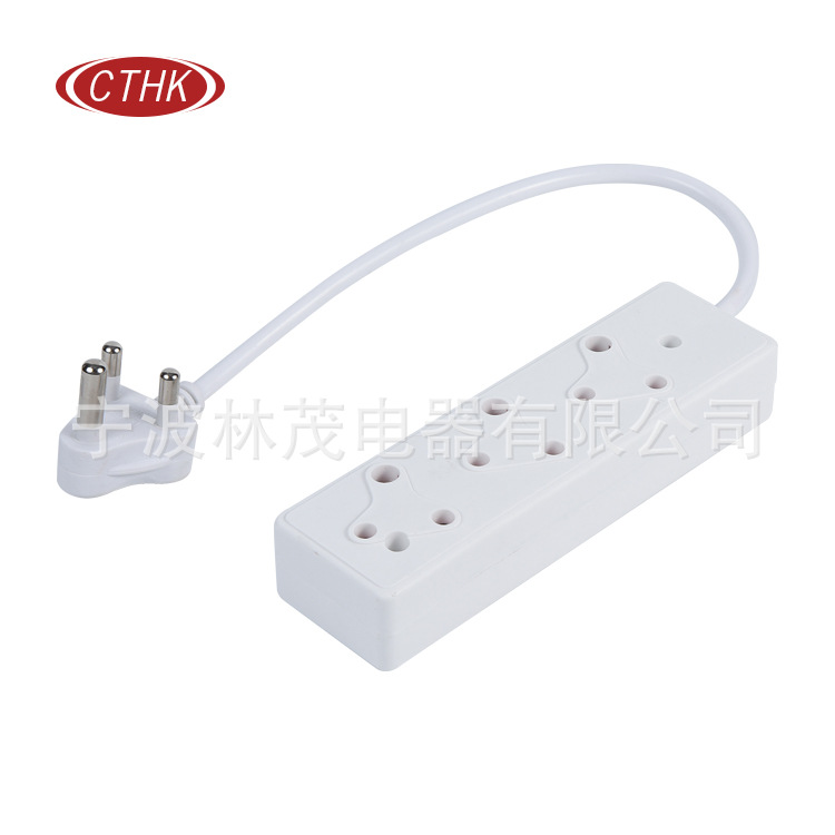 工厂直销 新款 大南非三孔插座带过载保护