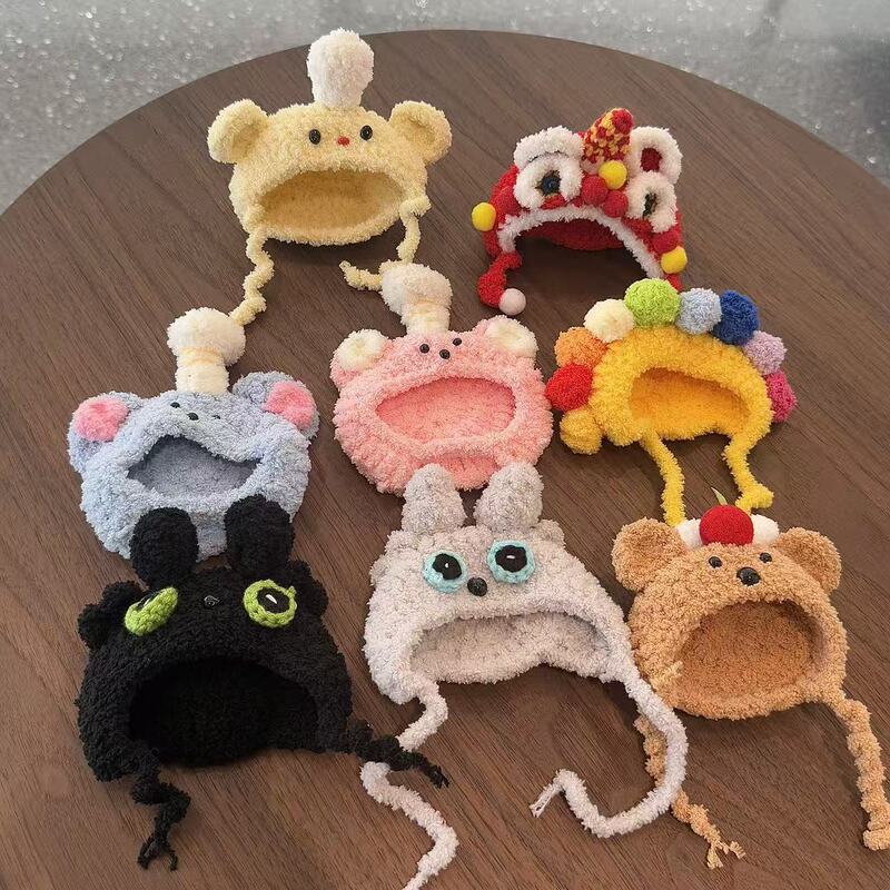 Handmade Hats, Headgear, Plush Pig, Ratatouille Bear, Kt Cartoon Dolls, Crochet Accessories, Decorative Toys, Doll Clothes Handmade Hats, Headgear, Plush Pig, Ratatouille Bear, Kt Cartoon Dolls, Crochet Accessories, Decorative Toys, Doll Clothes