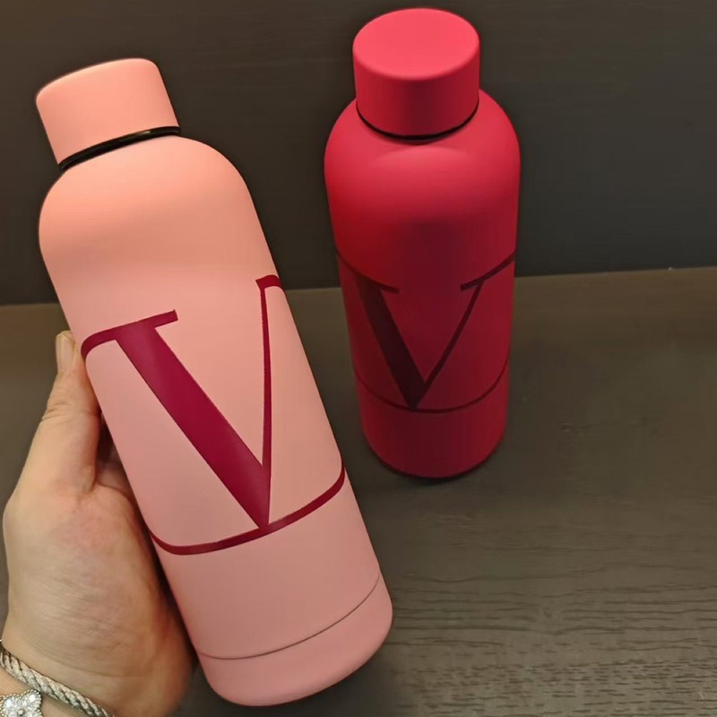 V鎏金高颜值保温杯杯子男女高颜值ins简约便携水壶水杯水壶加厚|undefined