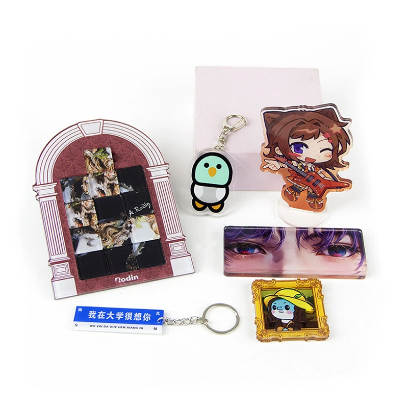 Acrylic keychain, cute pendant, custom-made