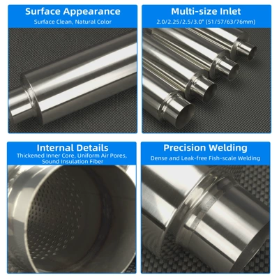 Muffler Modification — Exhaust pipe