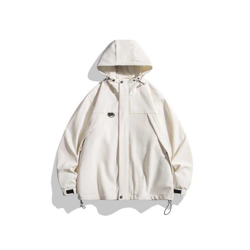 2023 nuevo traje de asalto hombre marca de moda de otoño chaqueta con capuz pareja 23128 image 4