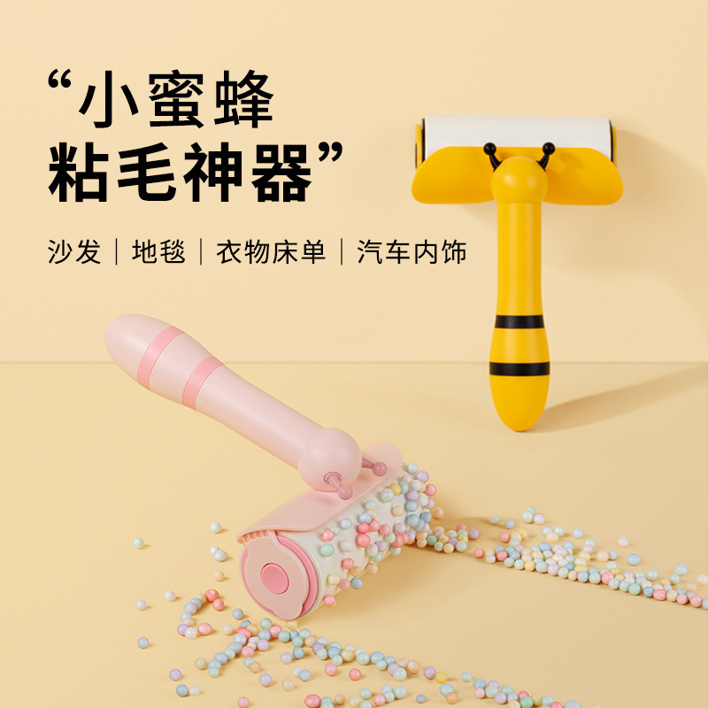 Hair Stick Brush,Household Clothing Hair Removal Roller,Household Hair Scraper,Pet Cat Hair And Dog Hair,Replaceable Pet Supplies