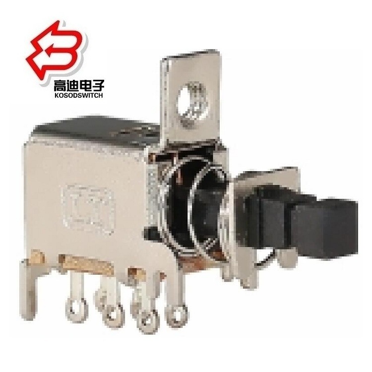 小型直键开关自锁  按钮开关自锁式侧插  按键开关复位按断 按通