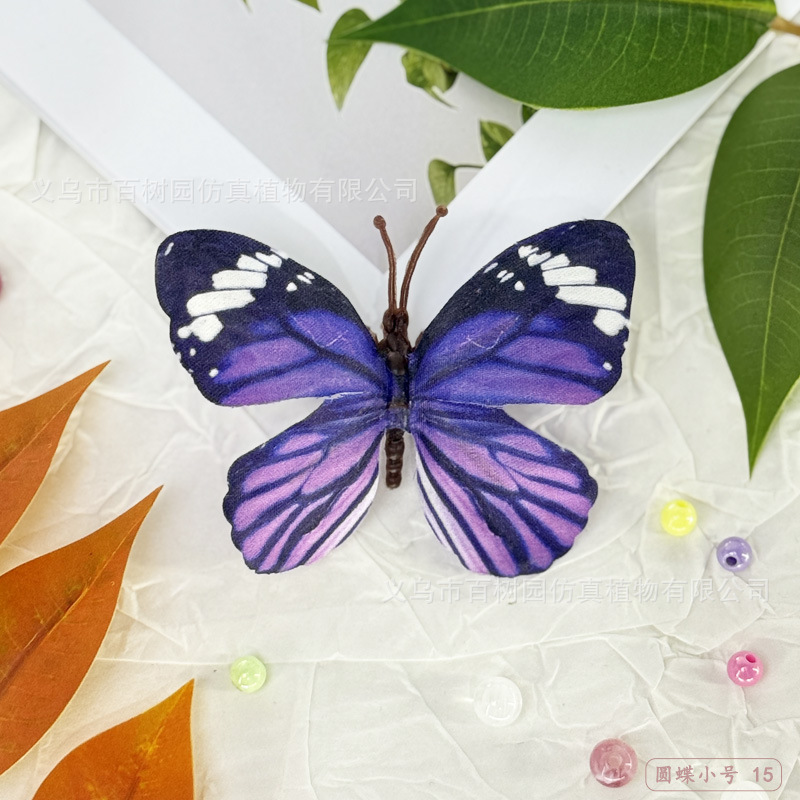 仿真花仿真蝴蝶 3D打印立体蝴蝶DIY高跟鞋鞋花饰品装饰配件氛围感|undefined