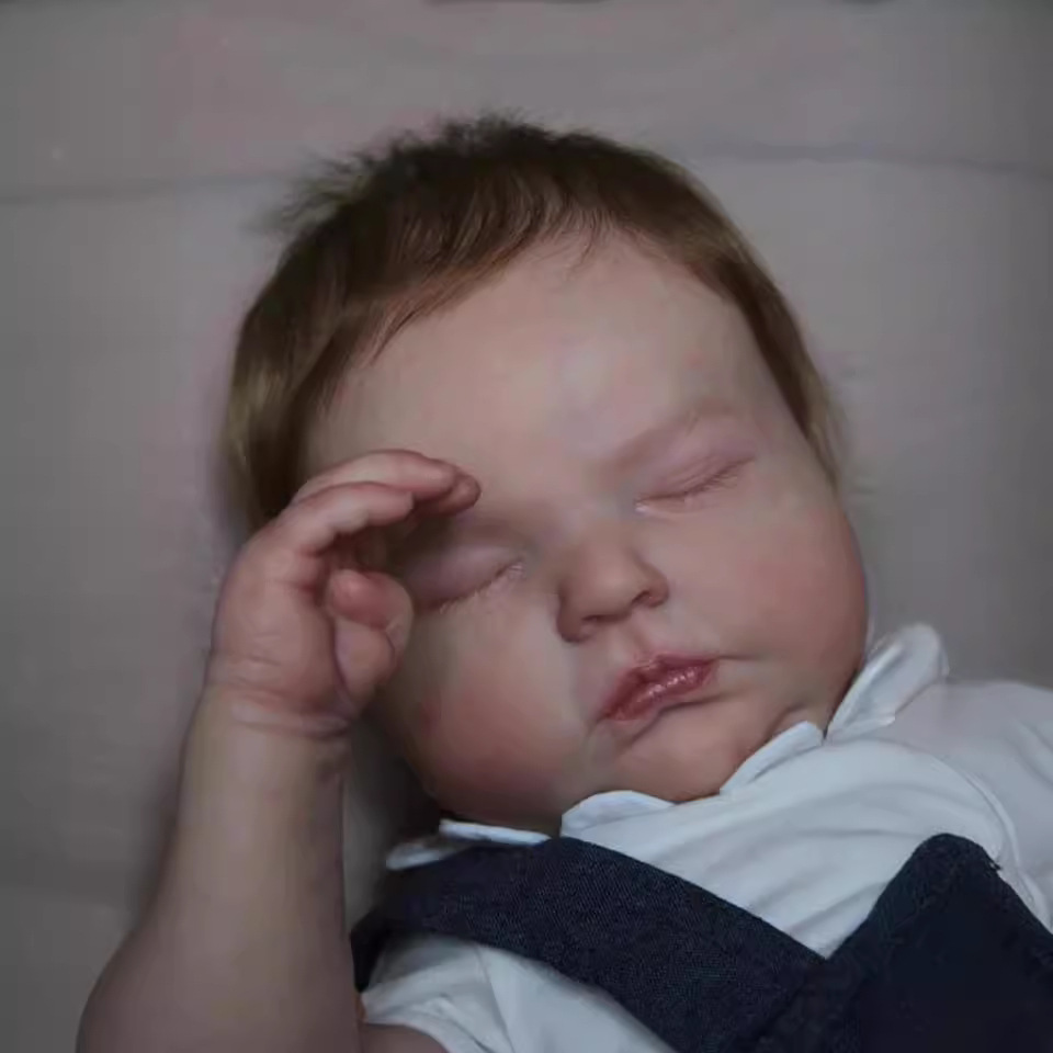 19 pulgadas Tessa Dormido simulación bebé renacido muñeca transfronteriza e-commerce nicho suministro de una sola pieza de entrega