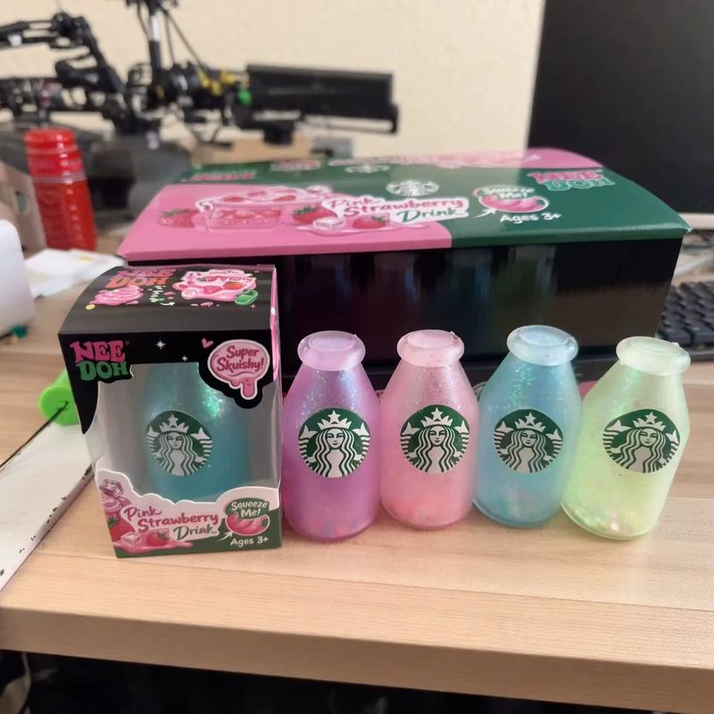 Needoh Starbucks Milk Tea Cup Stress Relief Toy Frappuccino Malt Sugar Sensory Stress Relief Gadget Stress Toy Needoh Starbucks Milk Tea Cup Stress Relief Toy Frappuccino Malt Sugar Sensory Stress Relief Gadget Stress Toy