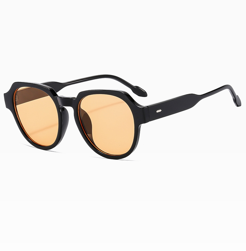 Streetwear Solid Color Pc Oval Frame Full Frame Women's Sunglasses display picture 5