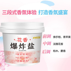 Floral Blast Salt Bleach Stain Remover Yellow Stain Remover Whitening Color Bleach Powder for Colored Clothes Fragrance Retention Laundry Detergent