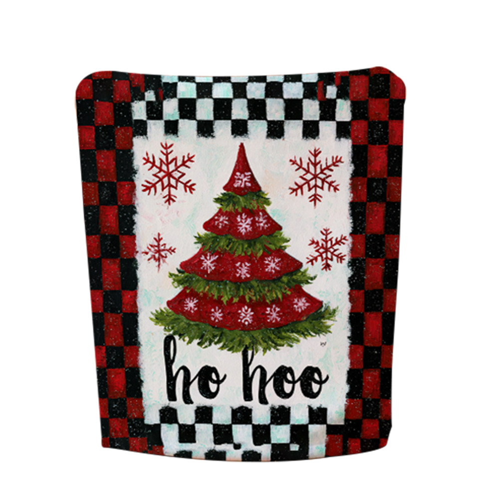 Transfronterizos para la silla de Navidad cubierta de respaldo cubierta de silla de Navidad TIMU mesa de comedor de tela asiento decoración de respaldo