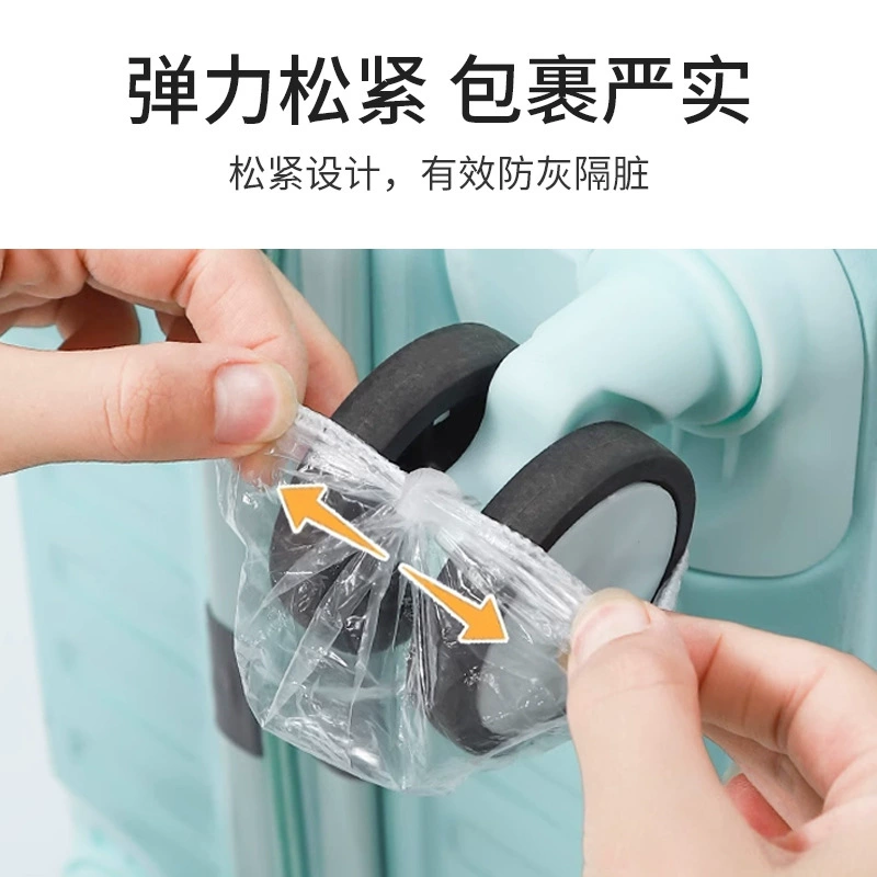 Disposable transparent universal suitcase, plastic protective case