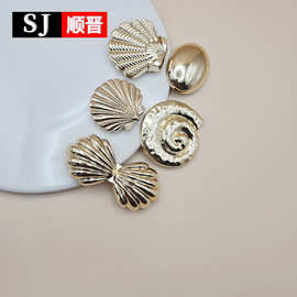 跨境性感泳衣金属扣内衣装饰扣2025新款文胸金属连接扣服装辅料