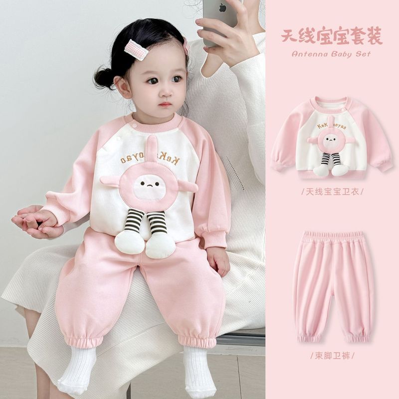婴儿外套2025秋装新款女宝宝衣服棒球服休闲卫衣女童秋季上衣秋款|undefined
