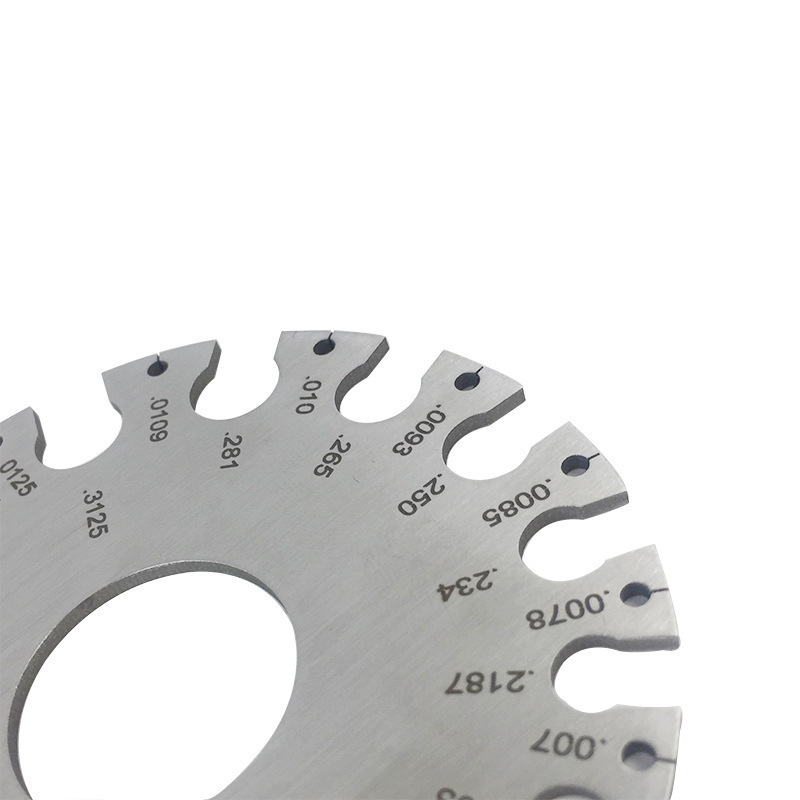 DIY New Stainless Steel Wire Gauge, Wire Gauge, Measuring Gauge, Hardened Treatment Measuring Gauge
