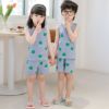 Summer children's vest for boys, cotton sports set sleevless, children's clothing, wholesale