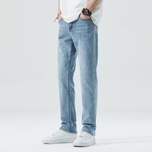 Men's European and American Simple Leisure Matchable Tapered Straight Leg Youth Elastic Pants - New Spring  Collection