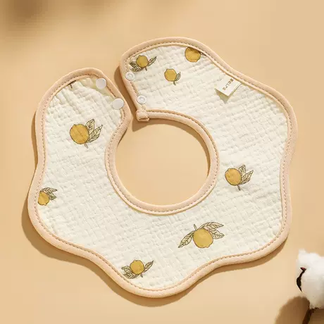 Lemon (petal waterproof bib)