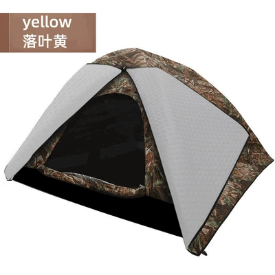 Avtomobil dam çadırları tent extra thick cold-proof - deciduous-yellow-cotton-outer-tent-210x150x120cm