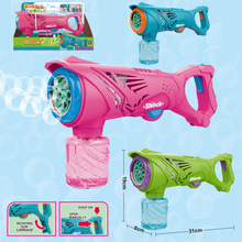 新款夏天泡泡玩具電動泡泡機五孔手持泡泡槍親子對戰兒童水槍玩具