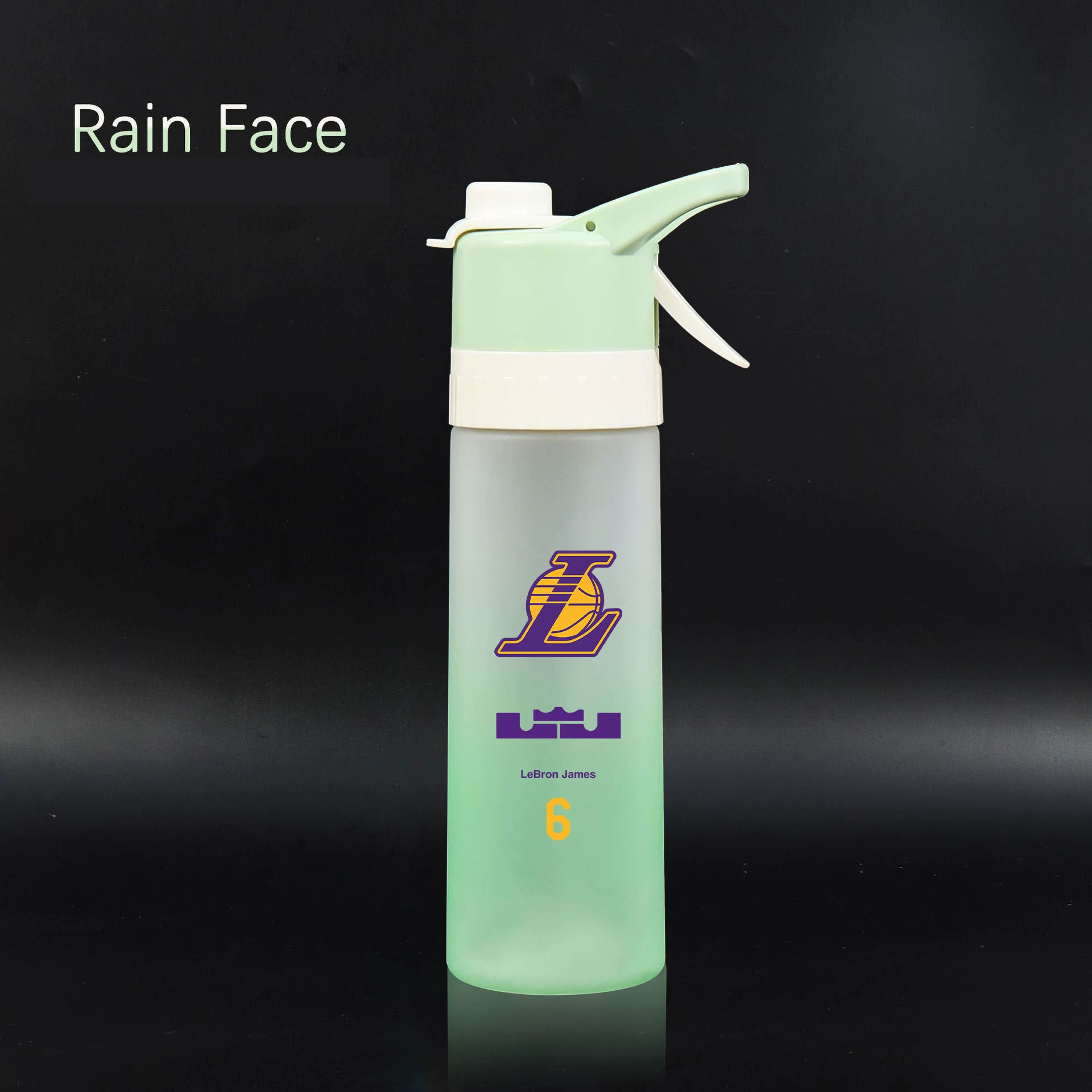 Sports bottle, big capacious basketball high quality spray for men and women
