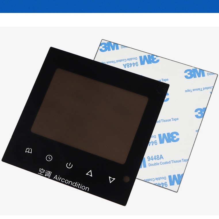 PVC按键视窗镜片 加厚亚克力半透视窗面板PC镜片PET塑料膜片 滴胶