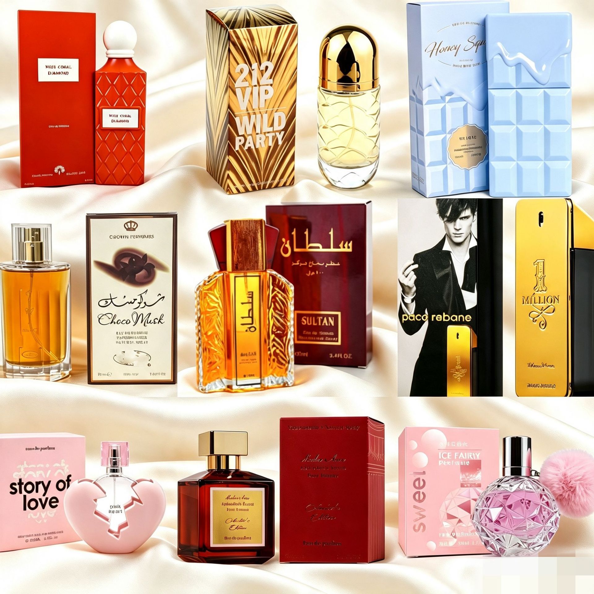Oriente Medio Dubai Perfume árabe para mujeres Yarra Perfume de comercio exterior Perfume de hombre Perfume duradero
