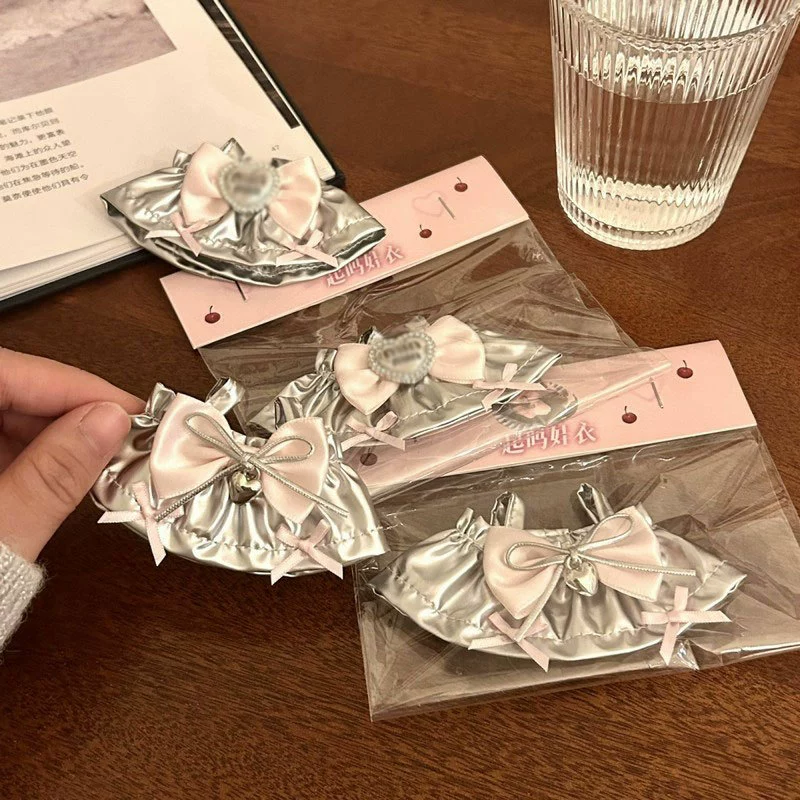 Плюшевая кукла из пластика, подвеска, попмарт, детская одежда