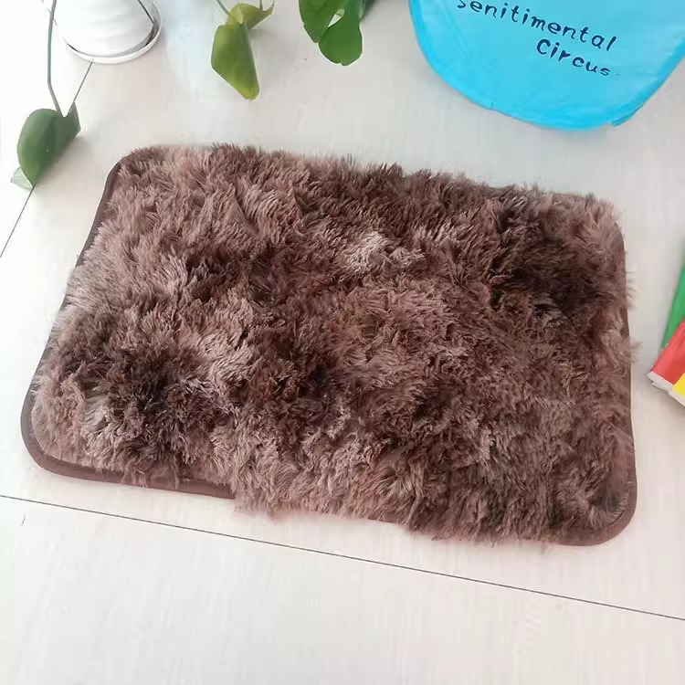 Cross-border Nórdico ins grueso alfombra de pelo larga sala de estar estofada alfombra habitación doméstica mantas al lado de la cama mantas antisucias