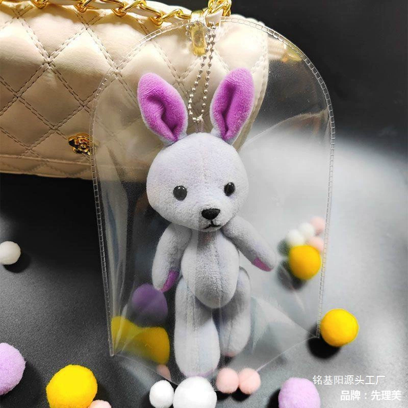 L плюшевый защитный чехол-подвеска ПВХ мешок для пыли против грязи C мини-дождевик прозрачный Star Dew Lina Belle