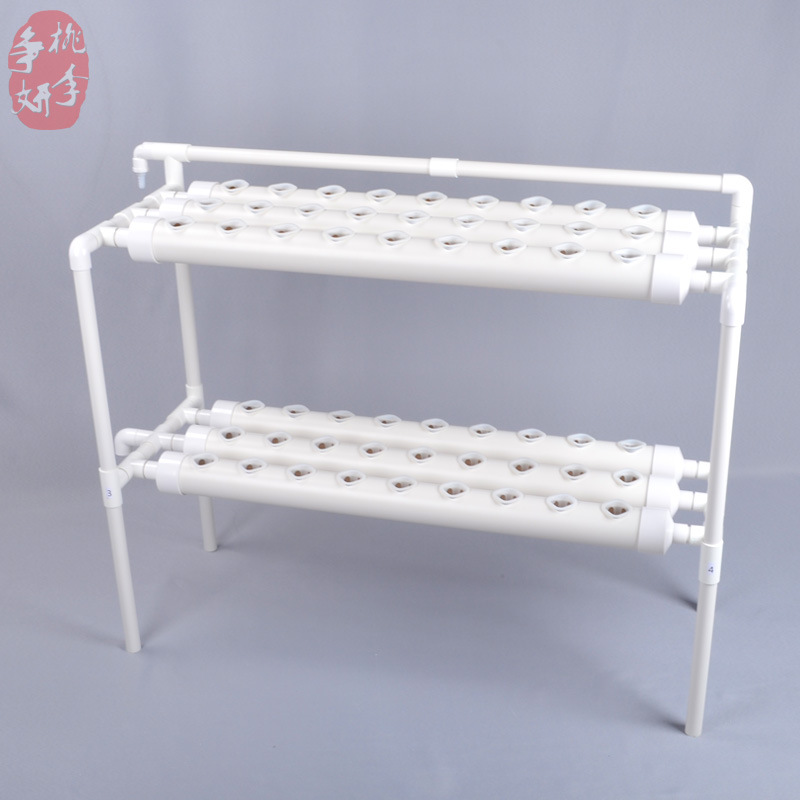 阳台种菜机 绿色蔬菜种植机器 无土栽培设备 三排两层圆管水培