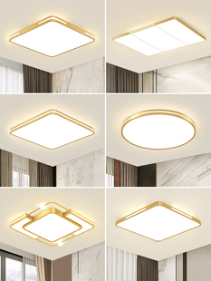Living room master bedroom ceiling dining room hanging lamps modern simple atmosphere bright factory lighting led strong light home Olympic