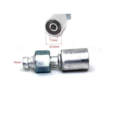 Port Pipe Connectors with Aluminum Sleeve, Straight — Soyutma sisteminin digər hissələri - 4-points-environmentally-friendly-straight-with-12-thick-sets