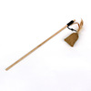 Wooden rod teasing cat stick wooden mouse, feather cat toy with bell cat teasing stick fishing cat stick pet toy