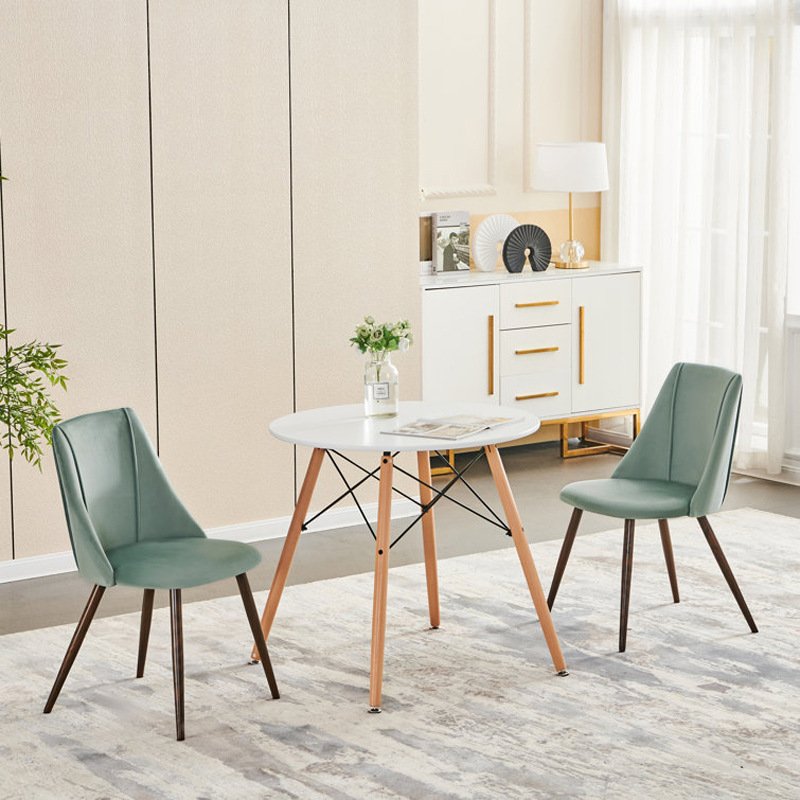 Exportación de silla de comedor de Amazon silla de comedor de madera de lujo ligera silla de comedor de madera image 4