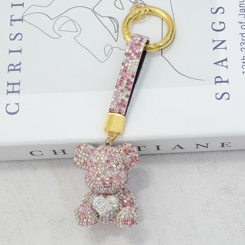 복숭아 심장 곰-혼합 핑크