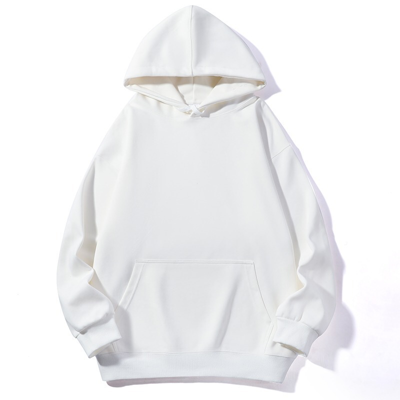 Cross-border European and American 100% cotton heavyweight 350G oversized drop-shoulder solid color loose-fitting unisex long-sleeve hoodie jacket Cross-border European and American 100% cotton heavyweight 350G oversized drop-shoulder solid color loose-fitting unisex long-sleeve hoodie jacket
