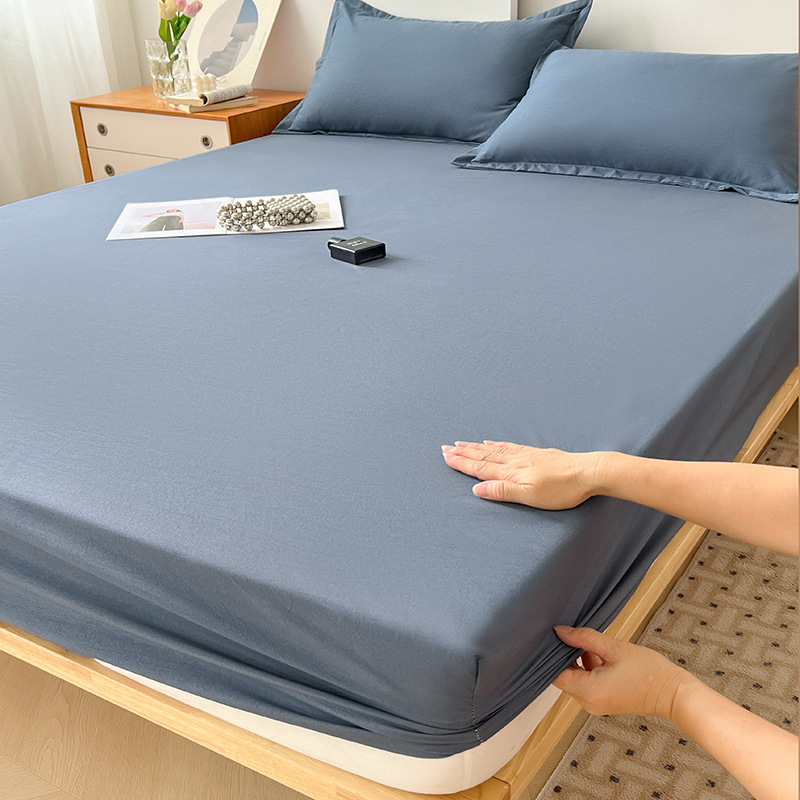2025 nueva ropa de cama impermeable de algodón de clase A, alta elasticidad, ajuste elástico, tela impermeable de alta resistencia a la humedad