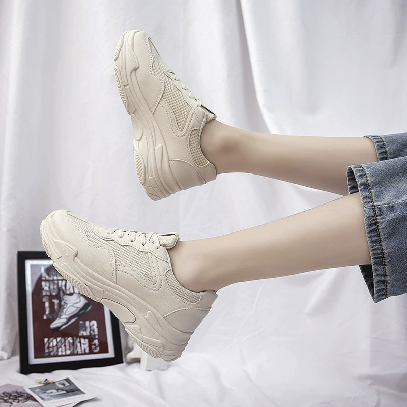 Torre Shoes, Женская Новинка 2022 года, дышащие удобные повседневные кожаные кроссовки на толстой подошве, женская обувь