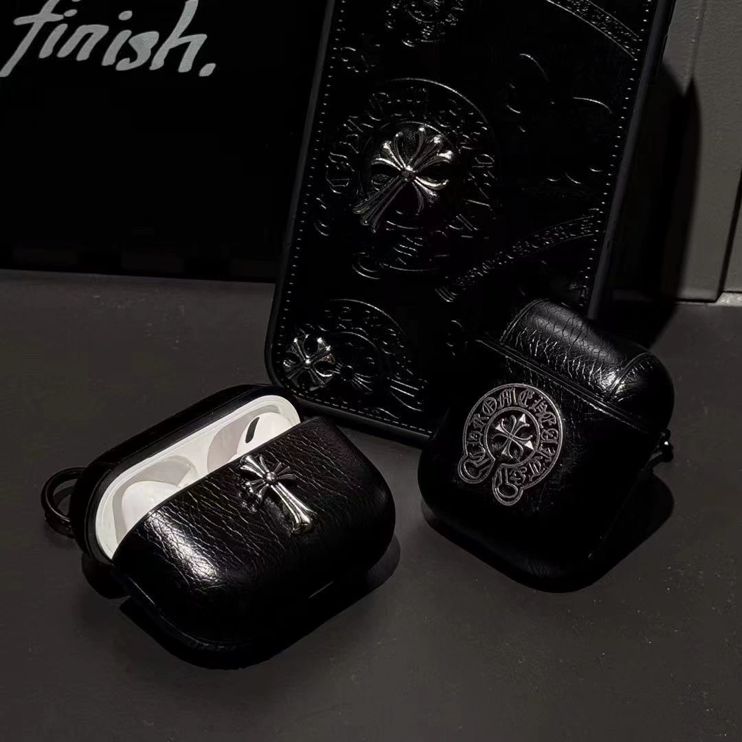 Тайд бренд Cro стандартный кросс Airpods 3-го поколения защитный чехол Pro2 подходит для Apple беспроводной Bluetooth 12 кожаная оболочка