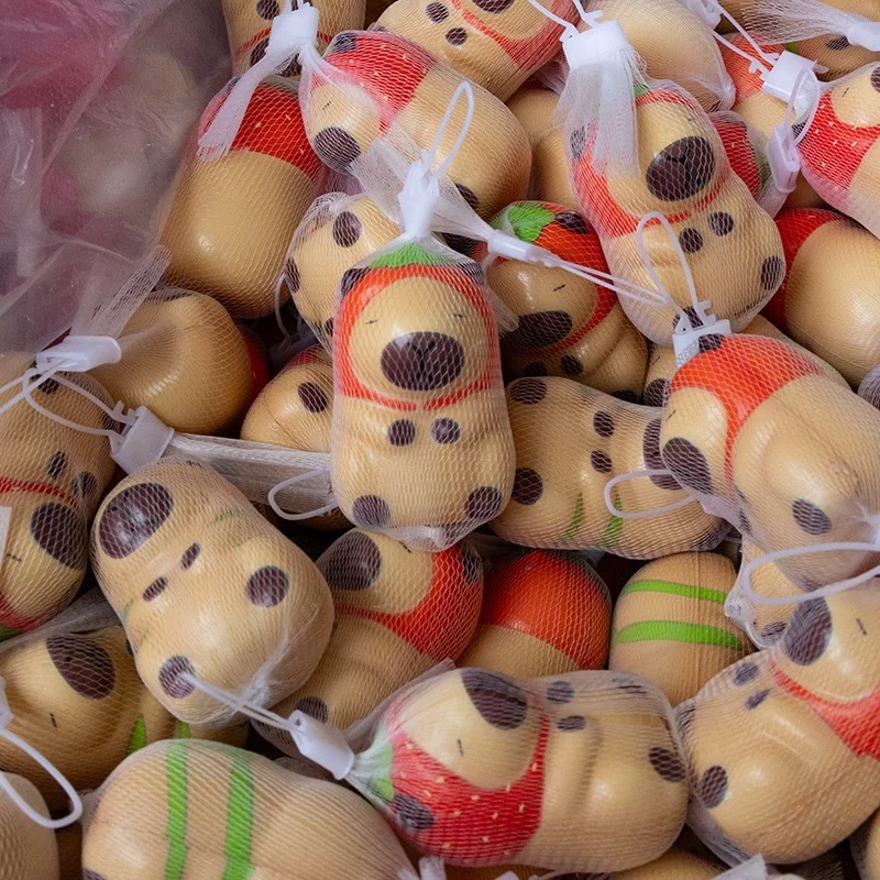 Capibala pellizco pellizco reducción de presión rebote lento juguetes de descarga juguetes regalos de chicas estúpidas lindas