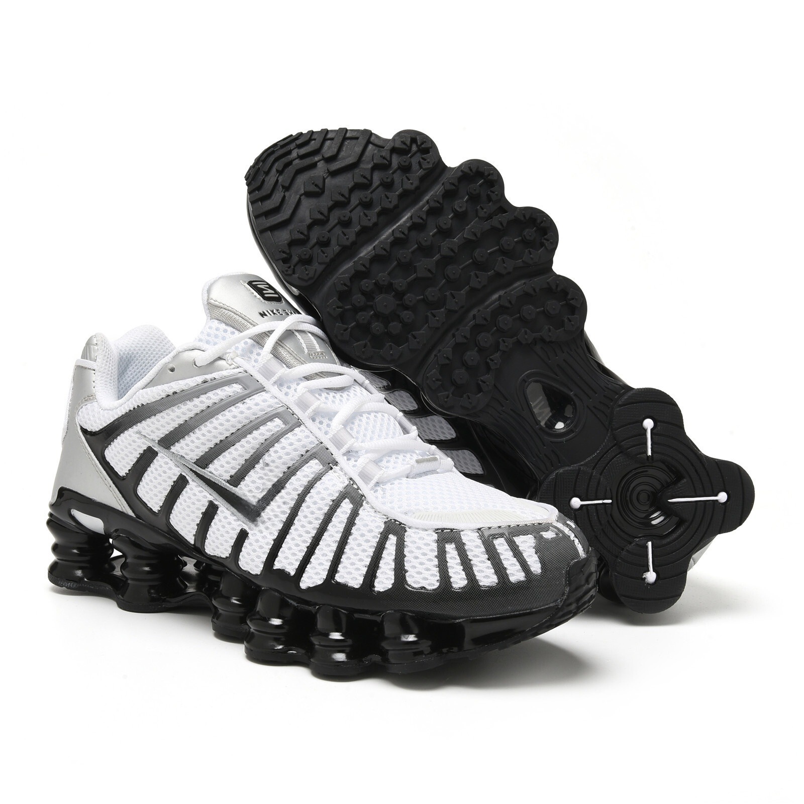 Putian Shox zapatos de elevación de aire amortiguado transfronterizo TL comercio exterior 13 columnas zapatos deportivos para hombres y mujeres zapatos de carrera casuales