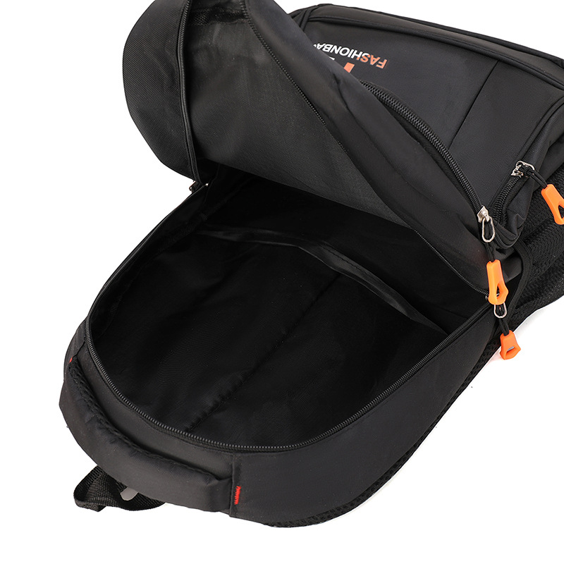 Comercio exterior al por mayor nuevo estilo mochila para hombres moda contraste color escuela de escuela secundaria bolso de computadora de viaje al aire libre de gran capacidad