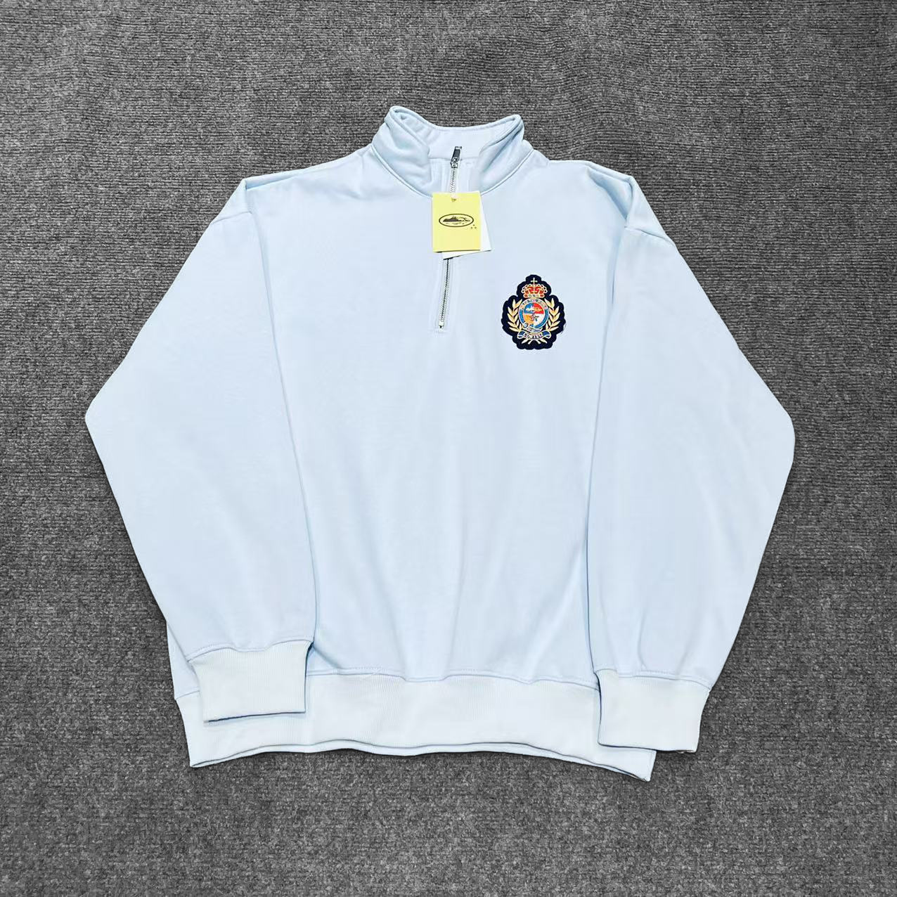 Marca de moda Alcatraz tira reflectante letra impresa camiseta de mangas cortas para hombres y mujeres callejera pantalones cortos casuales set Old Money Style