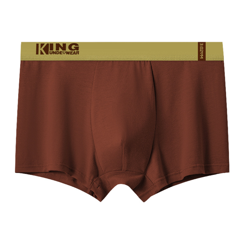 Fábrica directa ropa interior de hombre antibacteriana piel transpirable ángulo plano de tamaño grande de los niños cuadrangular cabeza al por mayor de los productos cómodos
