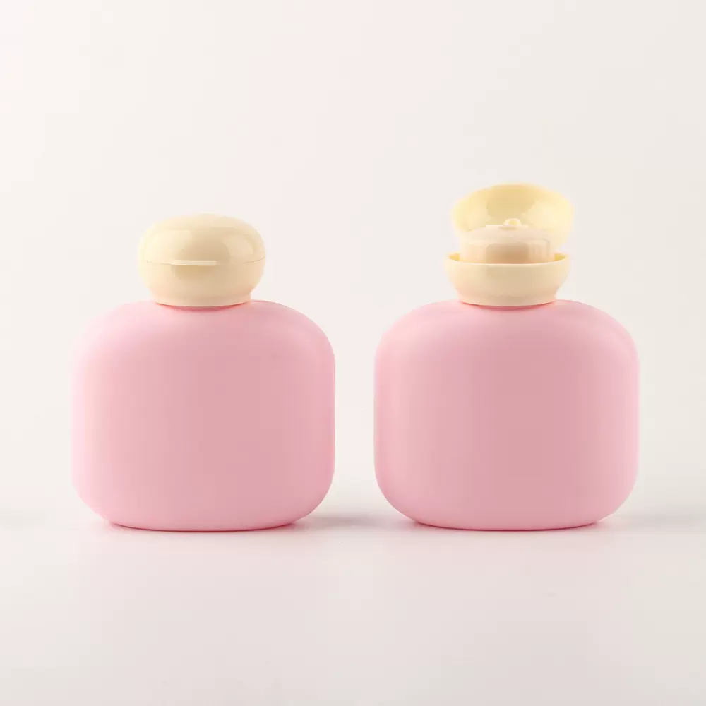 现货50g小胖墩护手霜瓶子翻盖身体乳瓶子洗发水沐浴露分装瓶包材