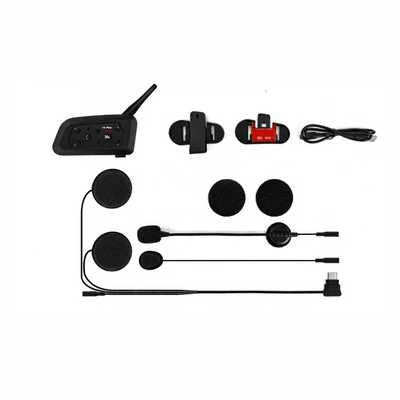 V6Plus Helmet Bluetooth Motorcycle Helmet Headset